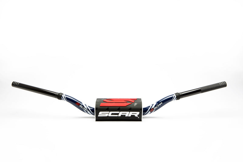 SCAR HANDLEBAR O2 YAM DARK BLUE, BLK