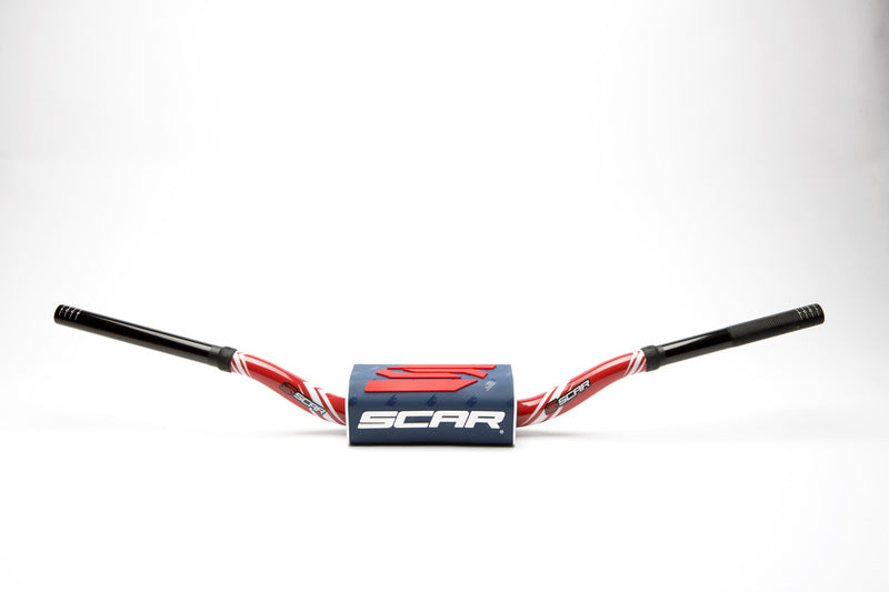 SCAR HANDLEBAR O2 RC HIGH RED, DBL