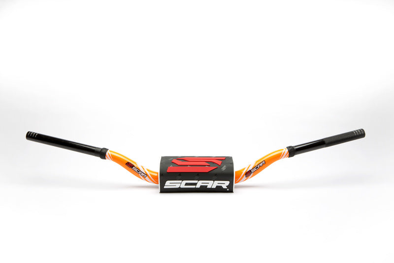 SCAR HANDLEBAR O2 RC HIGH ORANGE, BLK