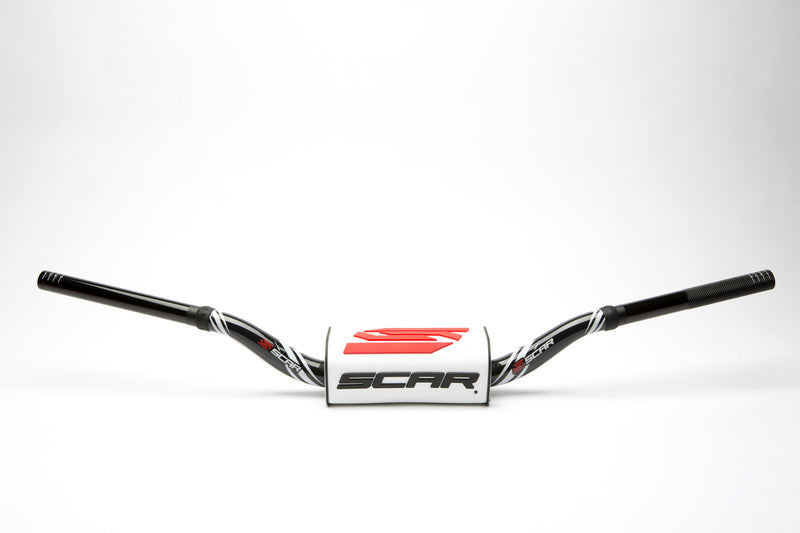 SCAR HANDLEBAR O2 RC HIGH BLACK, WHT