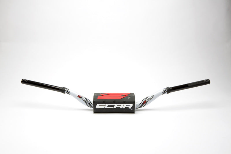 SCAR HANDLEBAR O2 RC WHITE, BLK