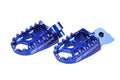 SCAR FOOT PEGS EVO, BLU