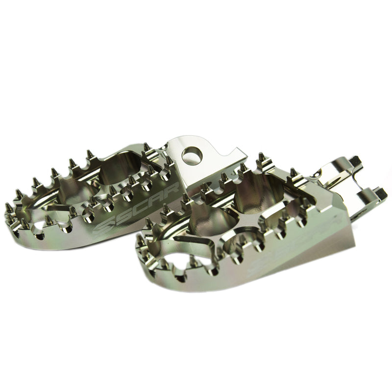 SCAR FOOT PEGS EVO, TIT