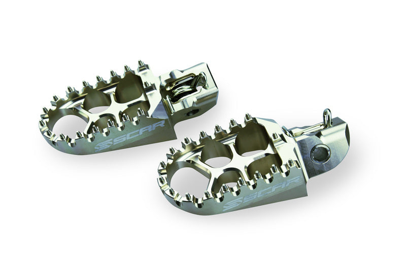 SCAR FOOT PEGS EVO, SIL