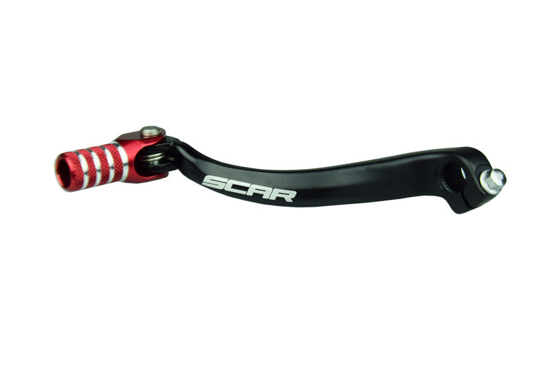 SCAR SHIFT LEV. RED END, BLK