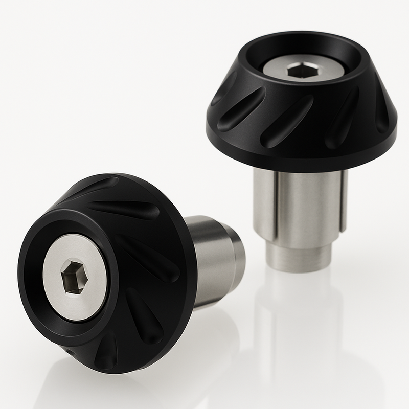 BIHR BAR END NEXT Ø14-17MM, BLK