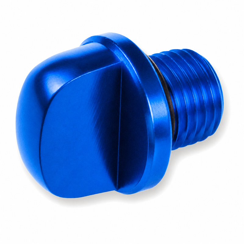 VPART OIL CAP ALLOY SCOOTER, BLU