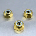 PROBO NUT ALLOY NYLOCK M6, GLD
