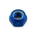 PROBO NUT ALLOY NYLOCK M8, BLU