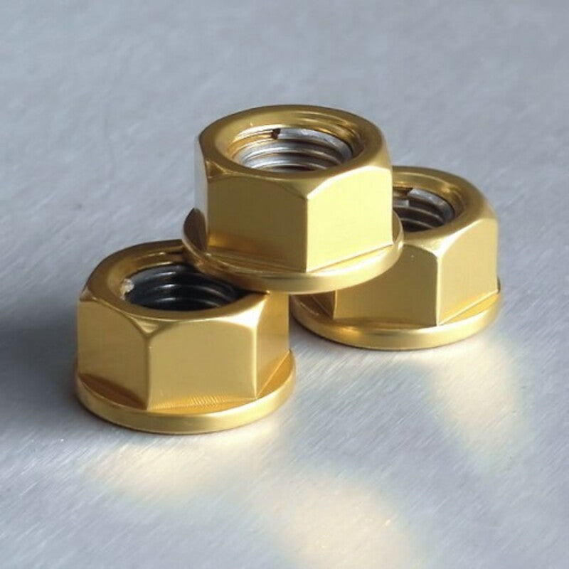 PROBO NUT ALLOY SPROCKET M10, GLD
