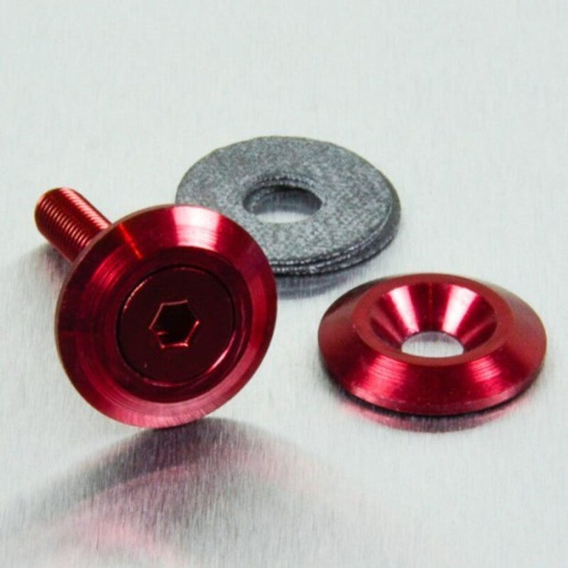 PROBO WASHER ALLOY COUNTERSUNK, RED