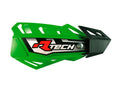 RTECH HANDGUARDS FLX ADJUSTABLE, GRN/GRN