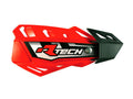 RTECH HANDGUARDS FLX ADJUSTABLE, RED/RED