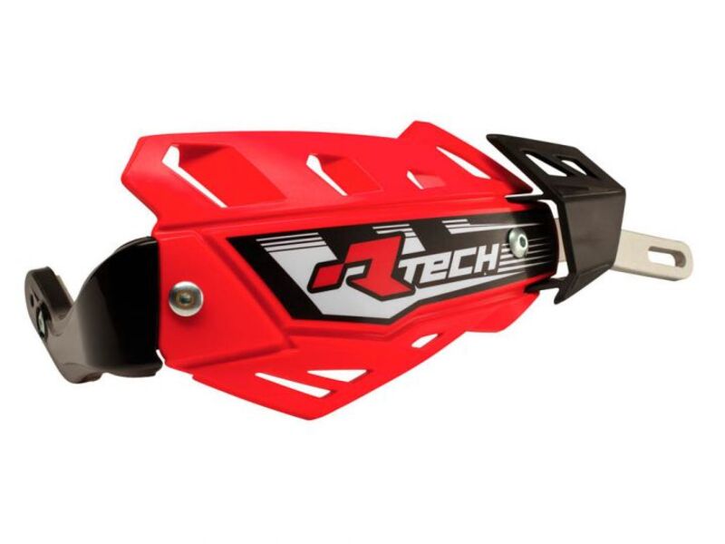 RTECH HANDGUARDS FLX ALU, RED/RED