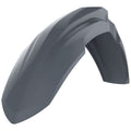 POLIS PLASTIC FRONT FENDER, GRY/GRY