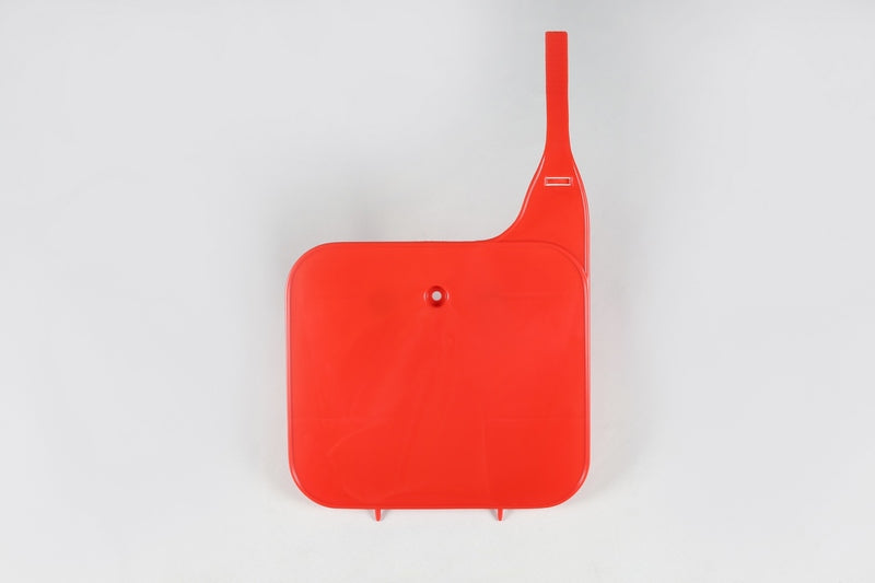 UFO PLASTIC FRONT PLATE, RED/RED