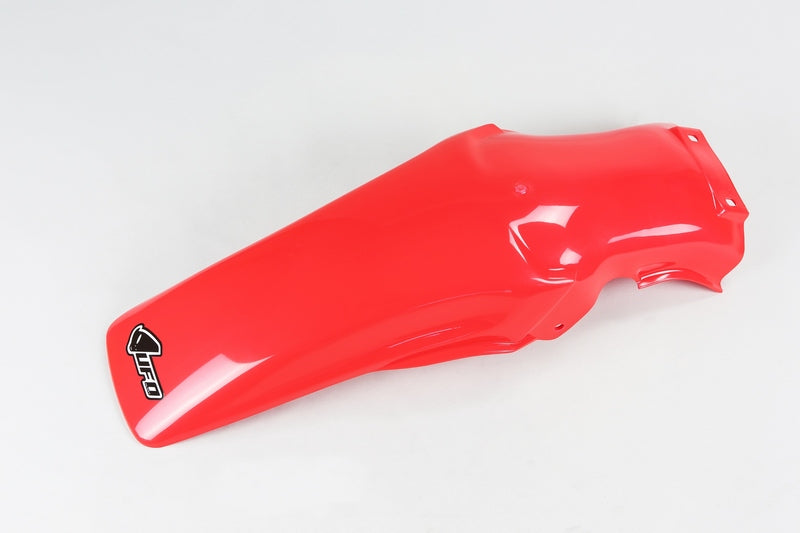 UFO PLASTIC REAR FENDER, RED/RED
