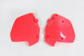 UFO PLASTIC SIDE PANELS, RED/RED