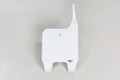 UFO PLASTIC FRONT PLATE, WHT/WHT