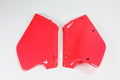 UFO PLASTIC SIDE PANELS, RED/RED