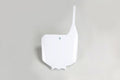 UFO PLASTIC FRONT PLATE, WHT/WHT