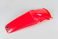 UFO PLASTIC REAR FENDER, RED/RED