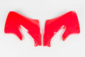 UFO PLASTIC RAD SCOOPS, RED/RED