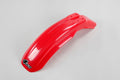 UFO PLASTIC FRONT FENDER, RED/RED