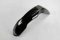 UFO PLASTIC FRONT FENDER, BLK/BLK