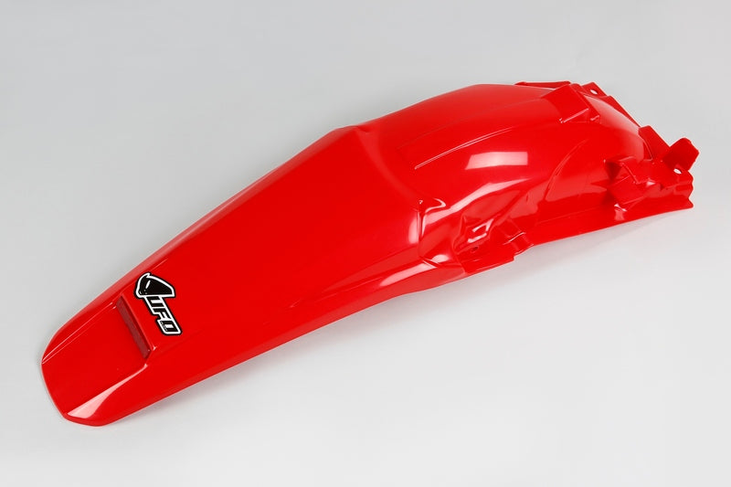 UFO PLASTIC REAR FENDER, RED/RED
