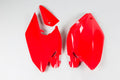 UFO PLASTIC SIDE PANELS, RED/RED