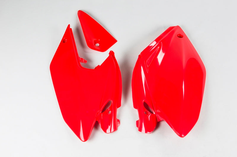 UFO PLASTIC SIDE PANELS, RED/RED