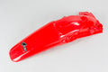 UFO PLASTIC REAR FENDER, RED/RED