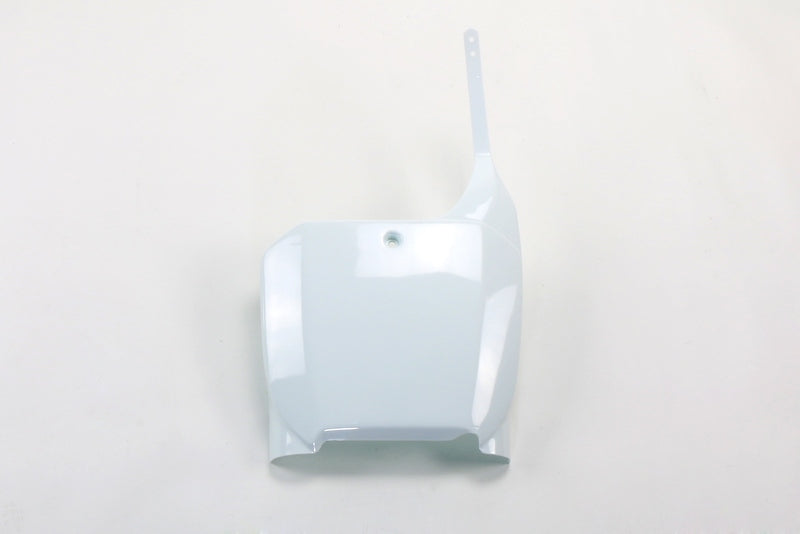 UFO PLASTIC FRONT PLATE, WHT/WHT