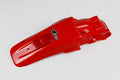 UFO PLASTIC REAR FENDER, RED/RED