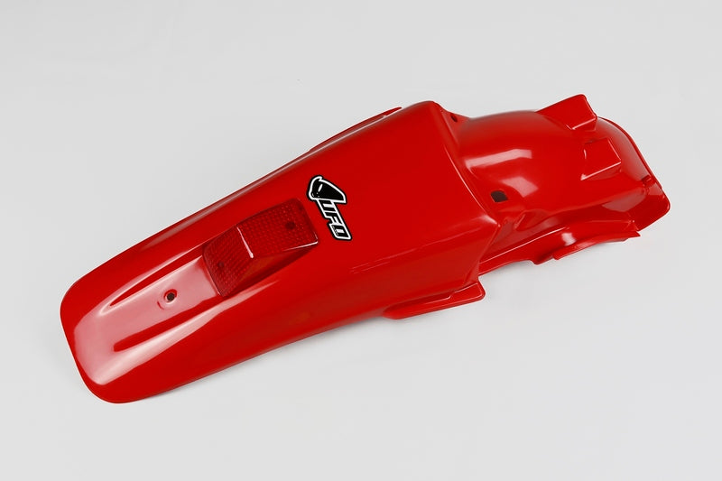 UFO PLASTIC REAR FENDER, RED/RED