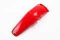 UFO PLASTIC REAR FENDER, RED/RED