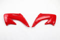 UFO PLASTIC RAD SCOOPS, RED/RED