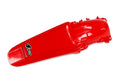 UFO PLASTIC REAR FENDER, RED/RED
