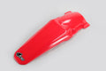 UFO PLASTIC REAR FENDER, RED/RED
