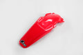 UFO PLASTIC REAR FENDER, RED/RED