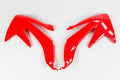 UFO PLASTIC RAD SCOOPS, RED/RED