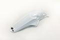 UFO PLASTIC REAR FENDER, WHT/WHT