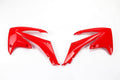 UFO PLASTIC RAD SCOOPS, RED/RED