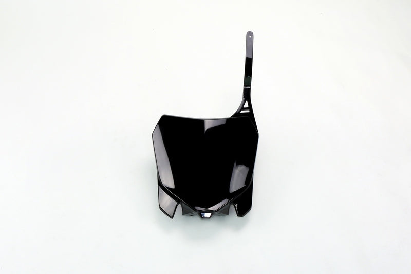 UFO PLASTIC FRONT PLATE, BLK/BLK
