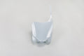 UFO PLASTIC FRONT PLATE, WHT/WHT