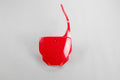 UFO PLASTIC FRONT PLATE, RED/RED