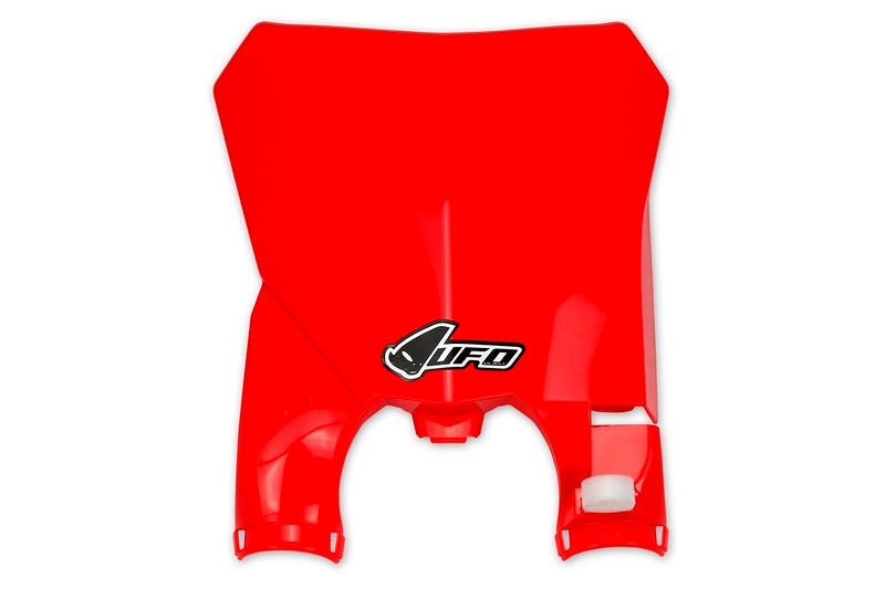 UFO PLASTIC FRONT PLATE, RED/RED