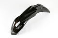 UFO PLASTIC FRONT FENDER, BLK/BLK