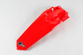UFO PLASTIC REAR FENDER, RED/RED
